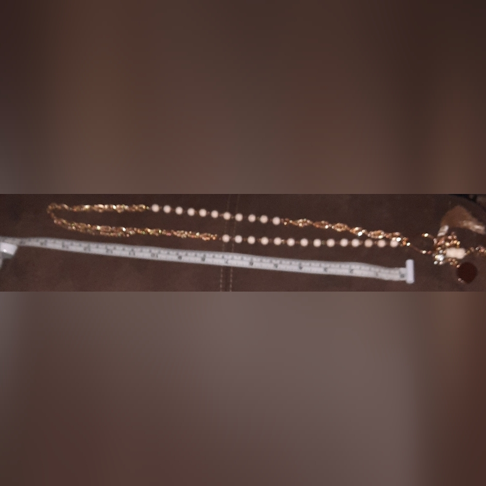 Buddha multi charm pendant gemstone bead goldtone necklace tassel Tribal - Picture 16 of 16